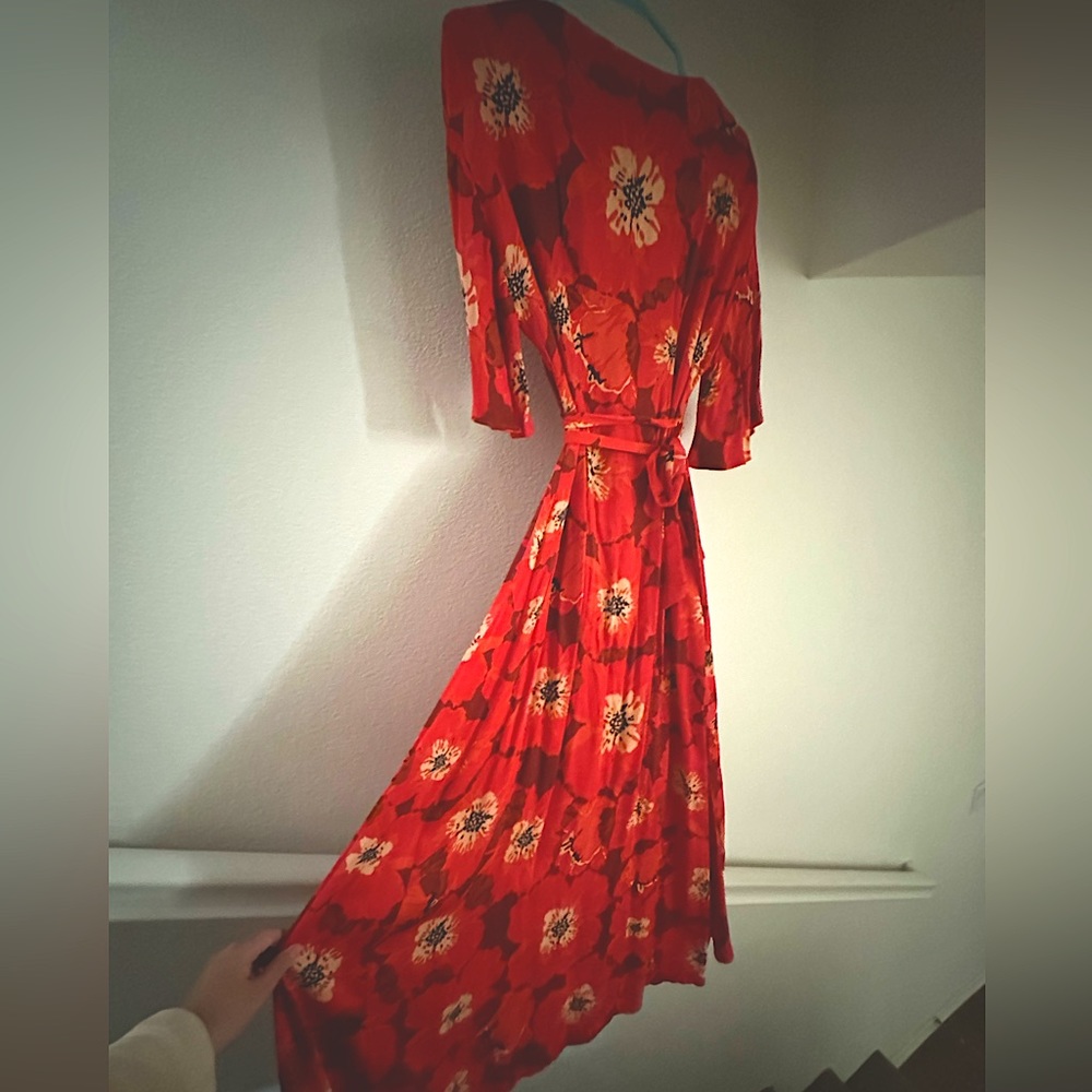 Other Stories Maxi Wrap Dress
